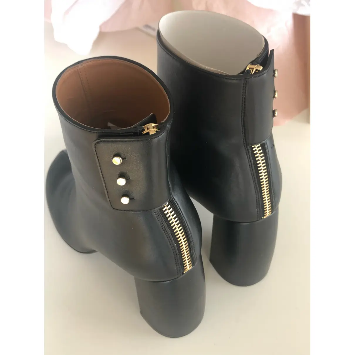 Leather ankle boots Stella McCartney