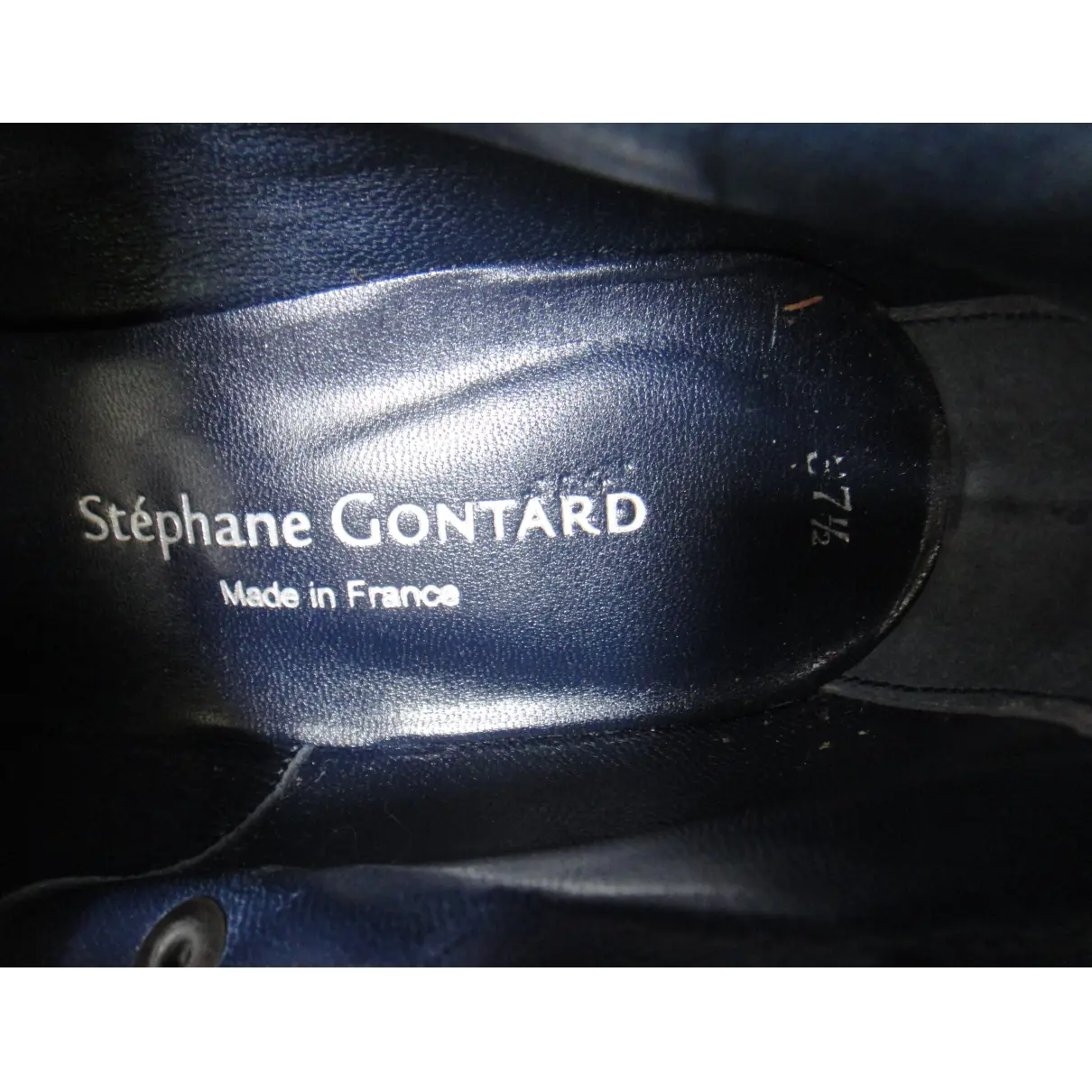 Leather heels STÉPHANE GONTARD