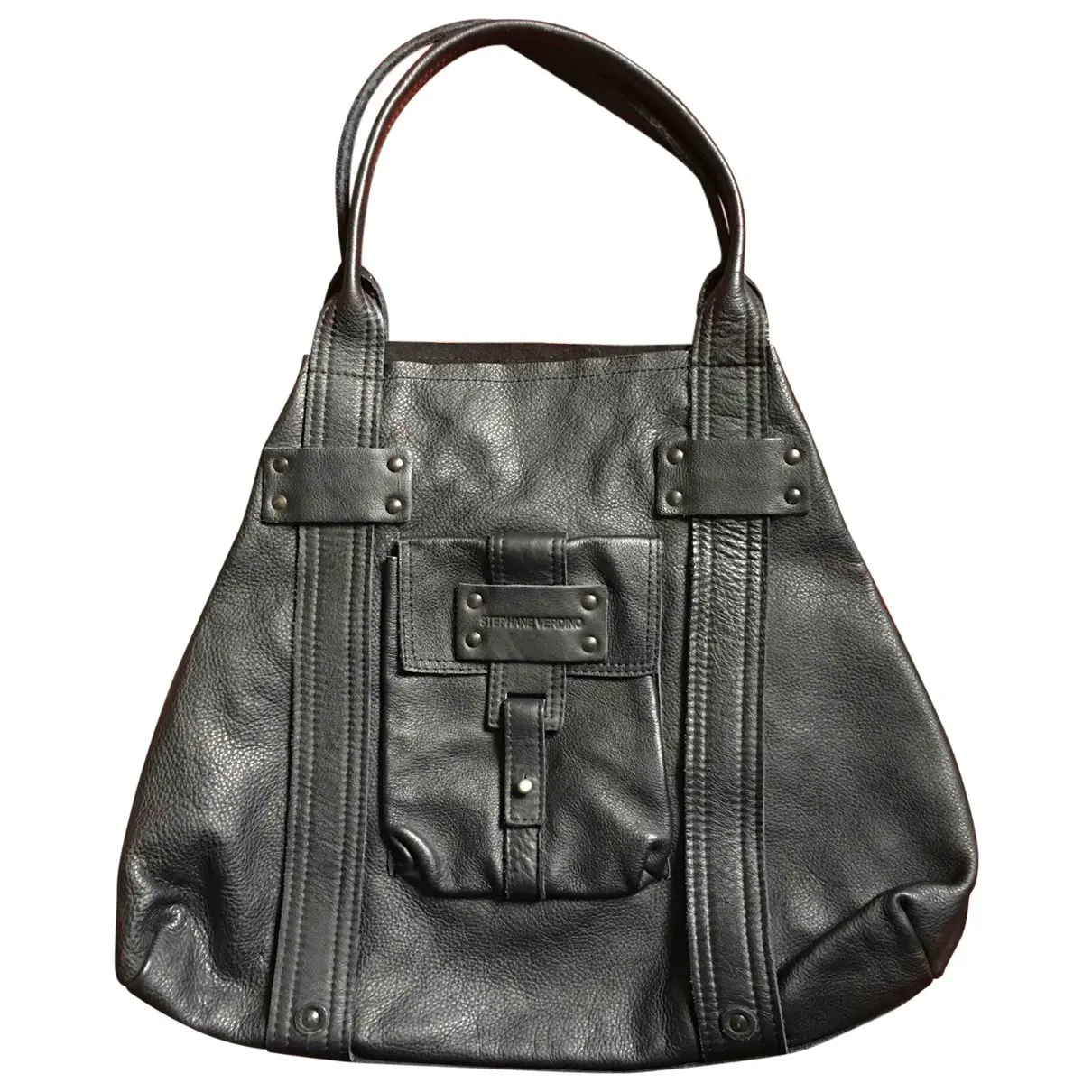 Leather handbag Stephane Verdino