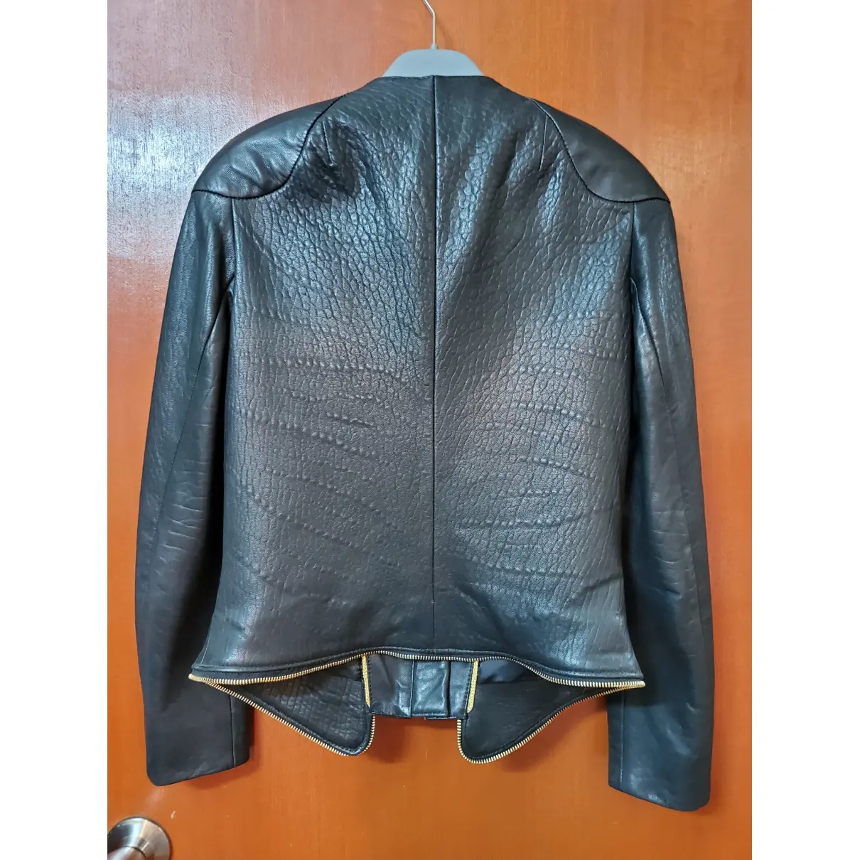 Buy Stine Goya Leather biker jacket online