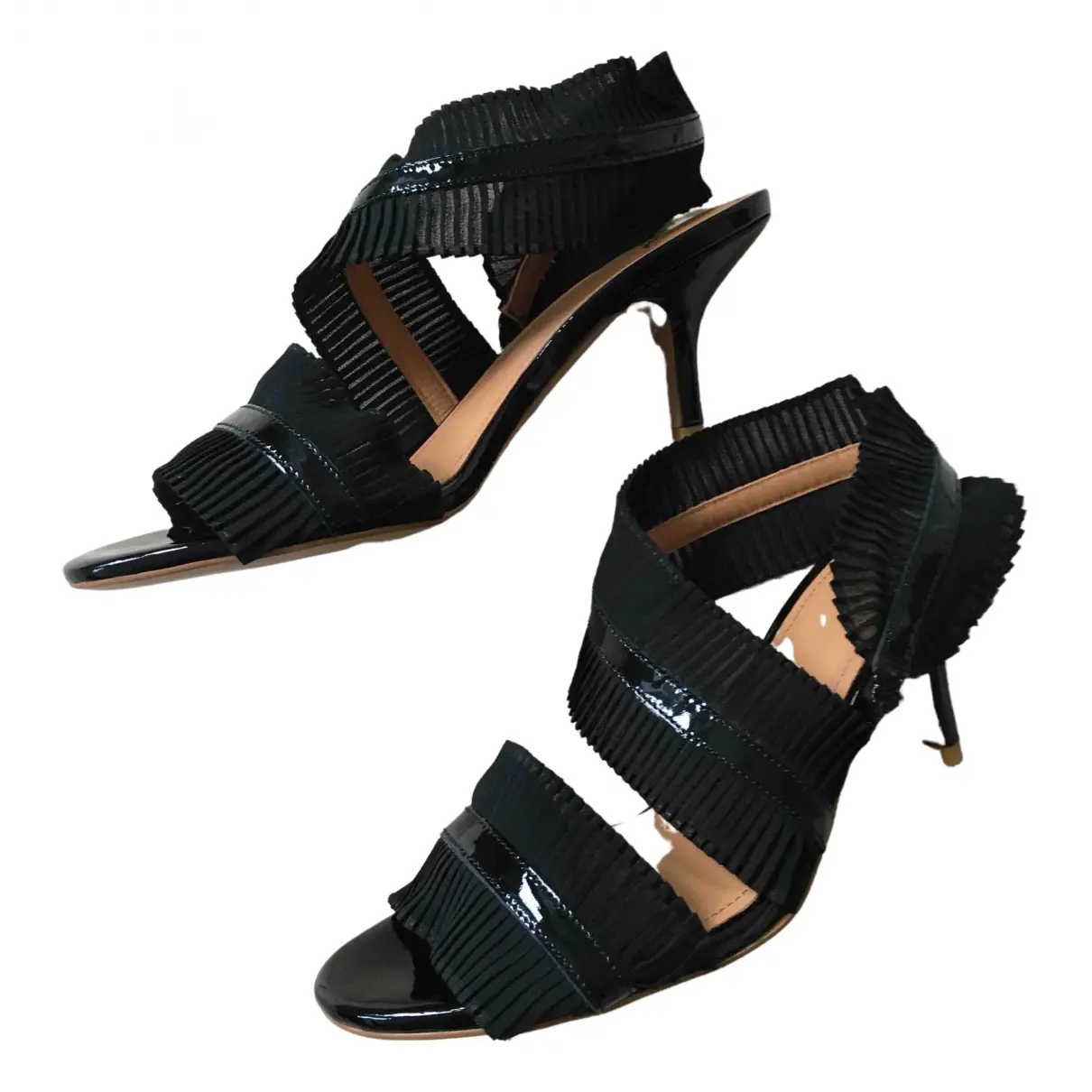 Leather heels Stine Goya