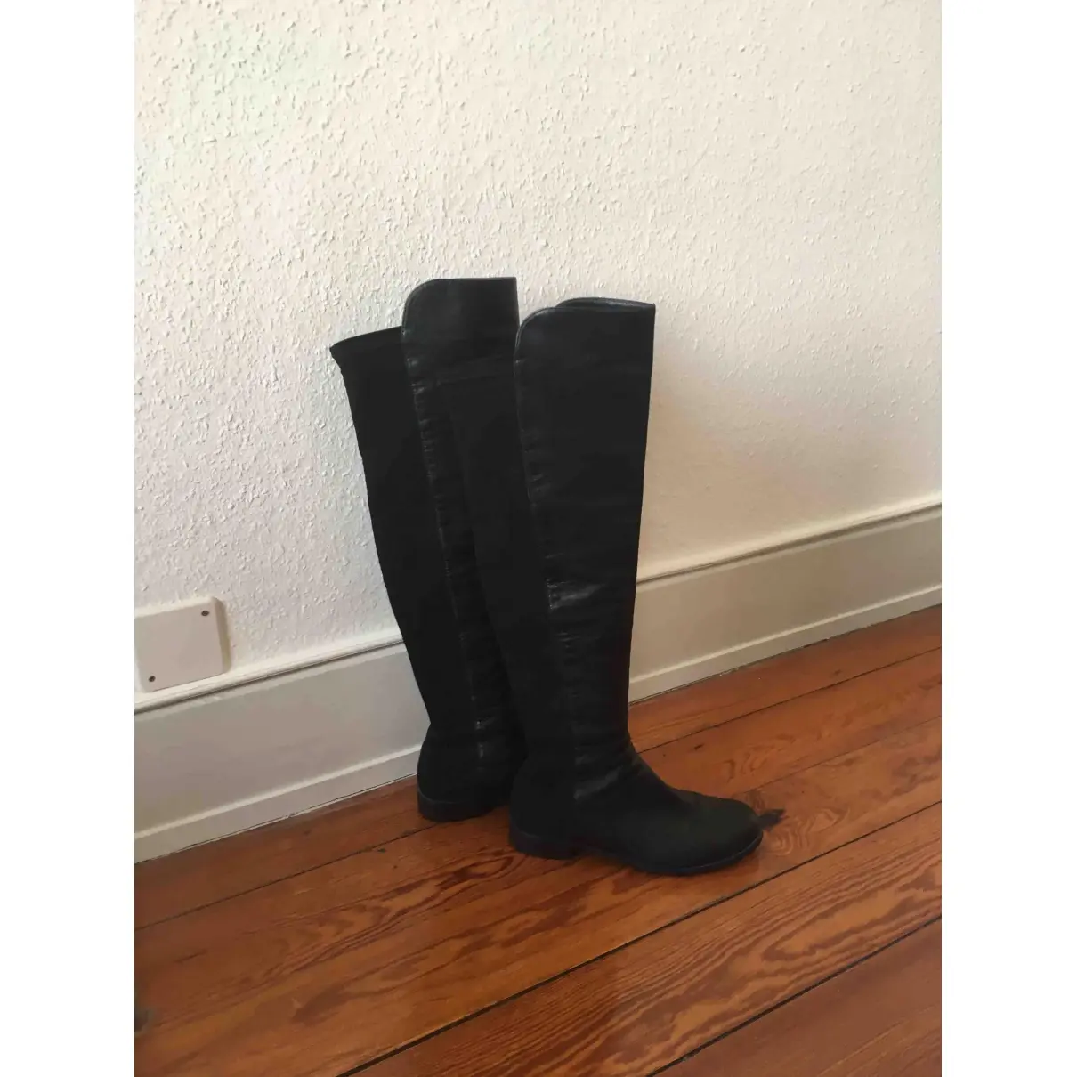 Stuart Weitzman Leather riding boots for sale
