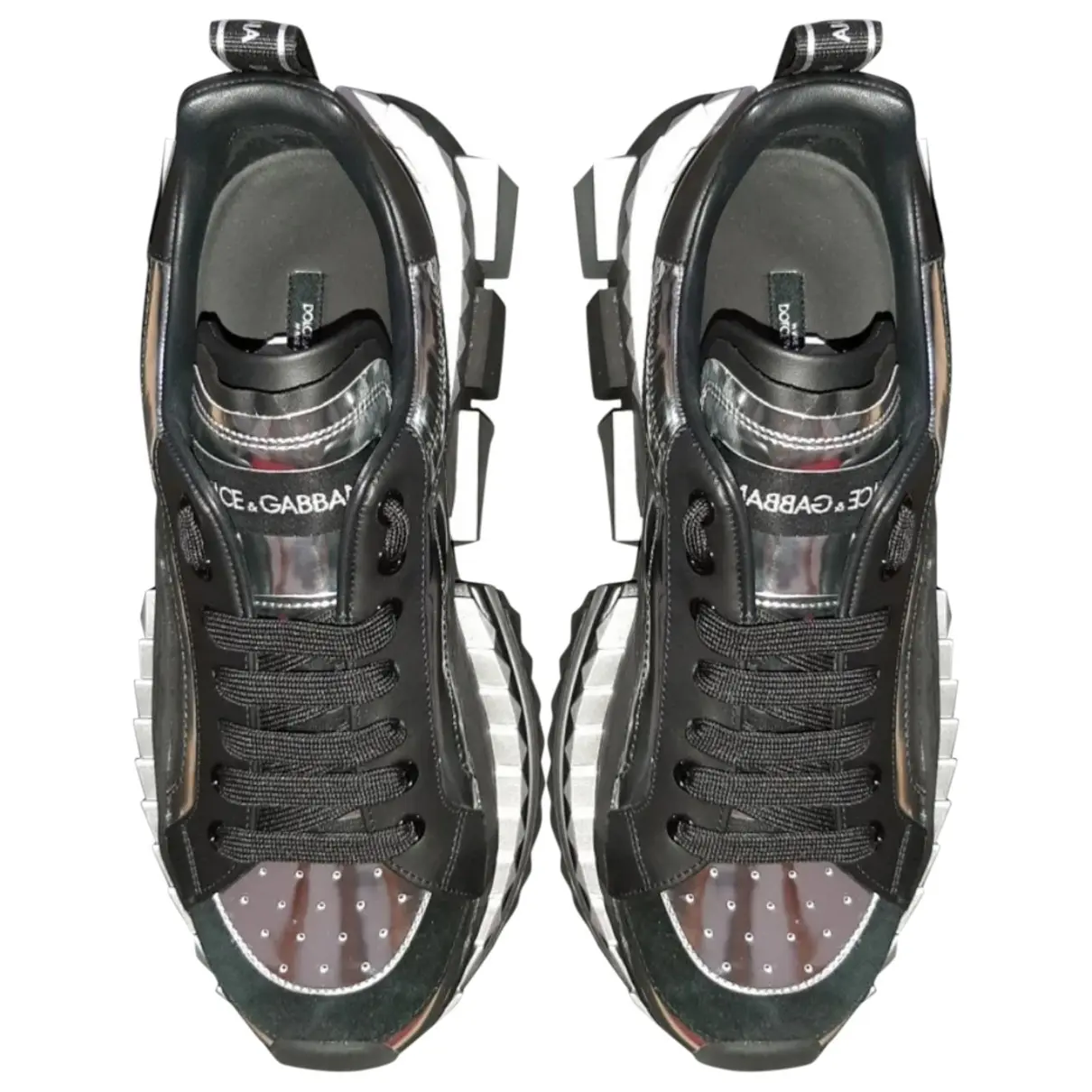 Super King leather high trainers Dolce & Gabbana