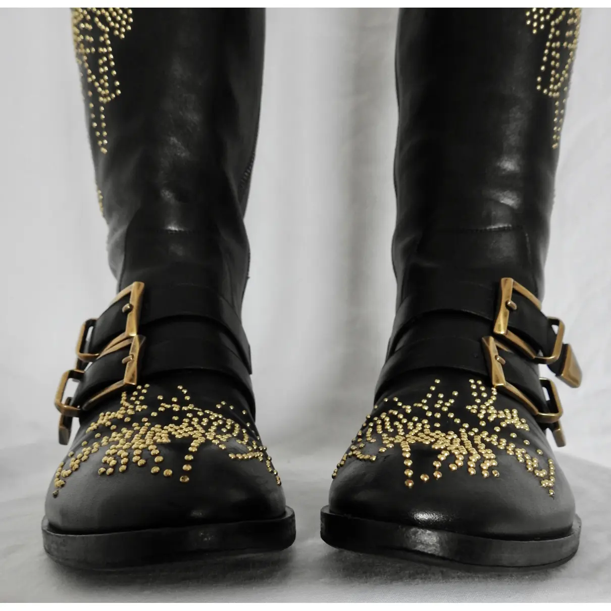 Susanna leather boots Chloé