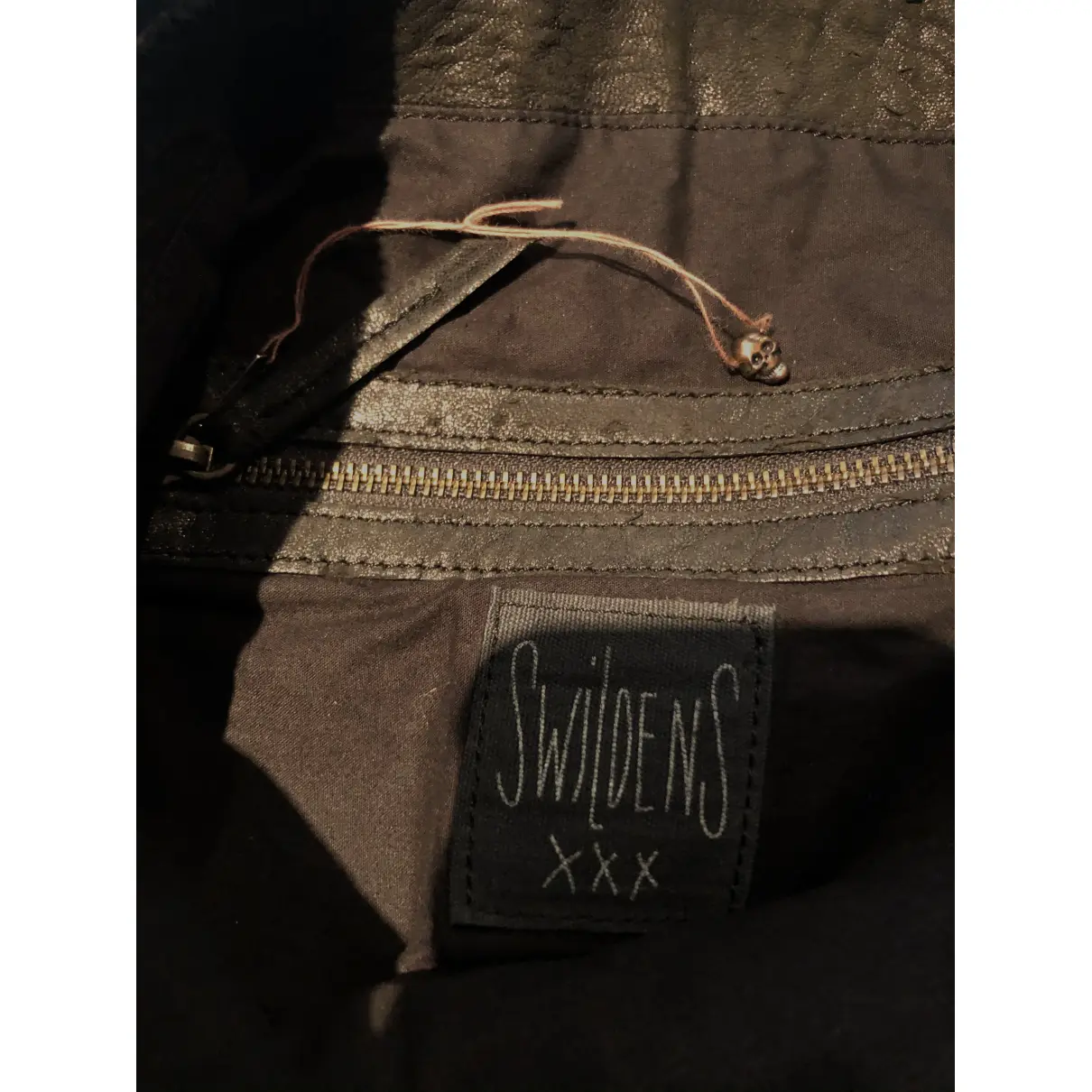 Leather handbag Swildens