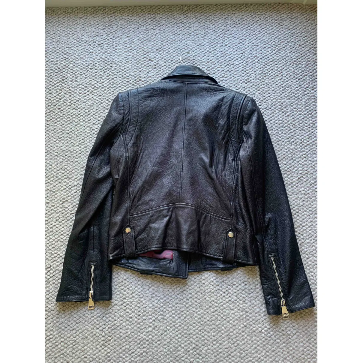 Buy Sylvie Schimmel Leather biker jacket online