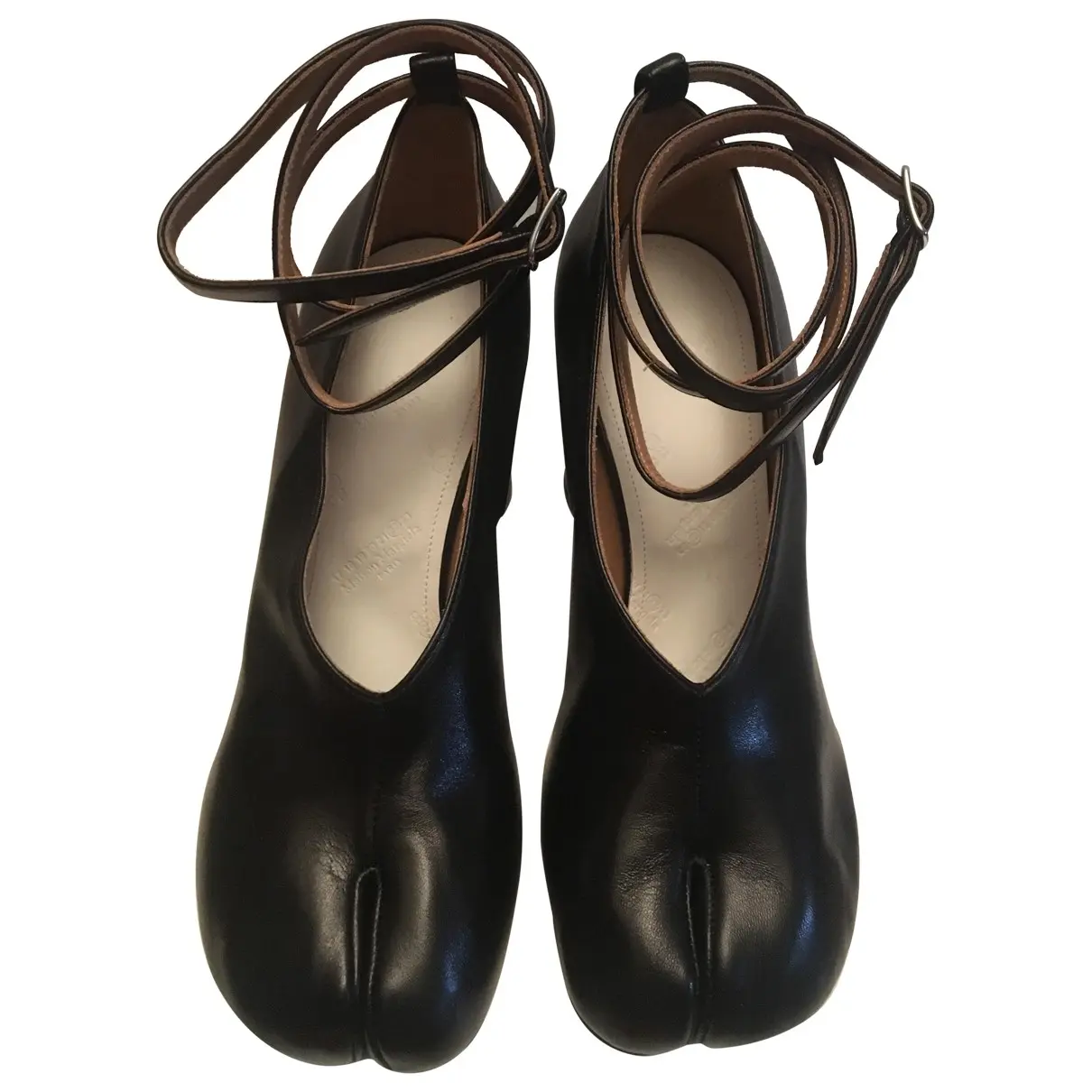 Tabi leather heels Maison Martin Margiela
