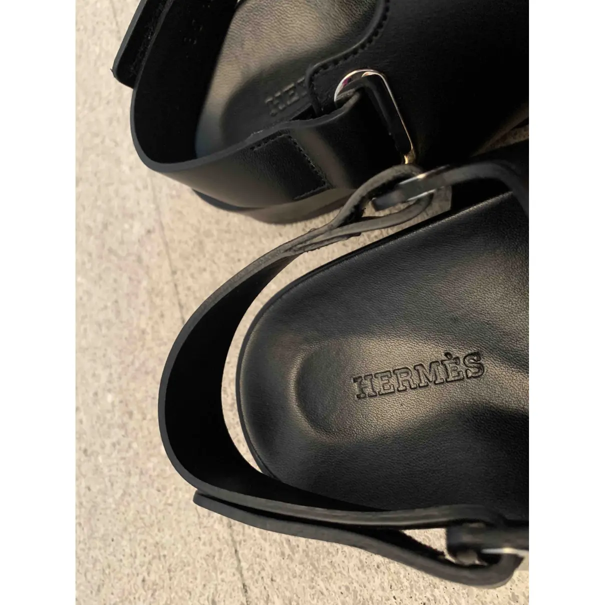 Takara leather sandal Hermès
