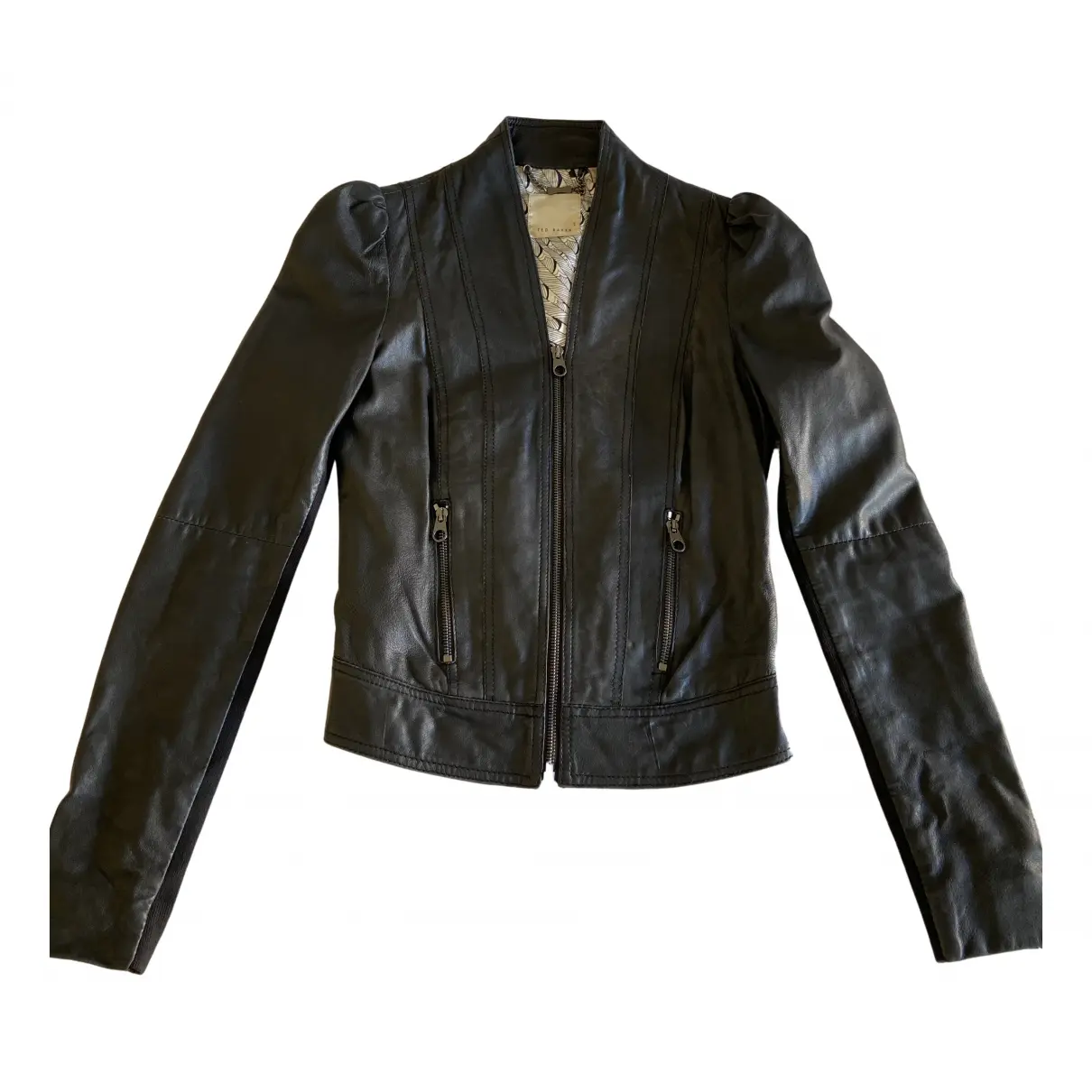 Leather jacket Ted Baker