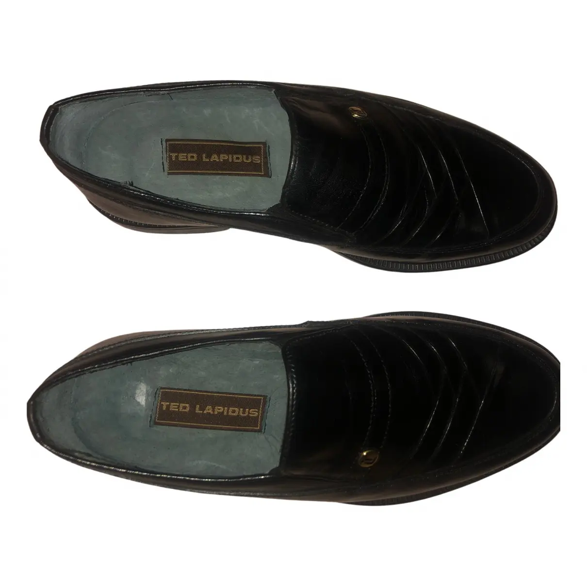 Leather flats Ted Lapidus