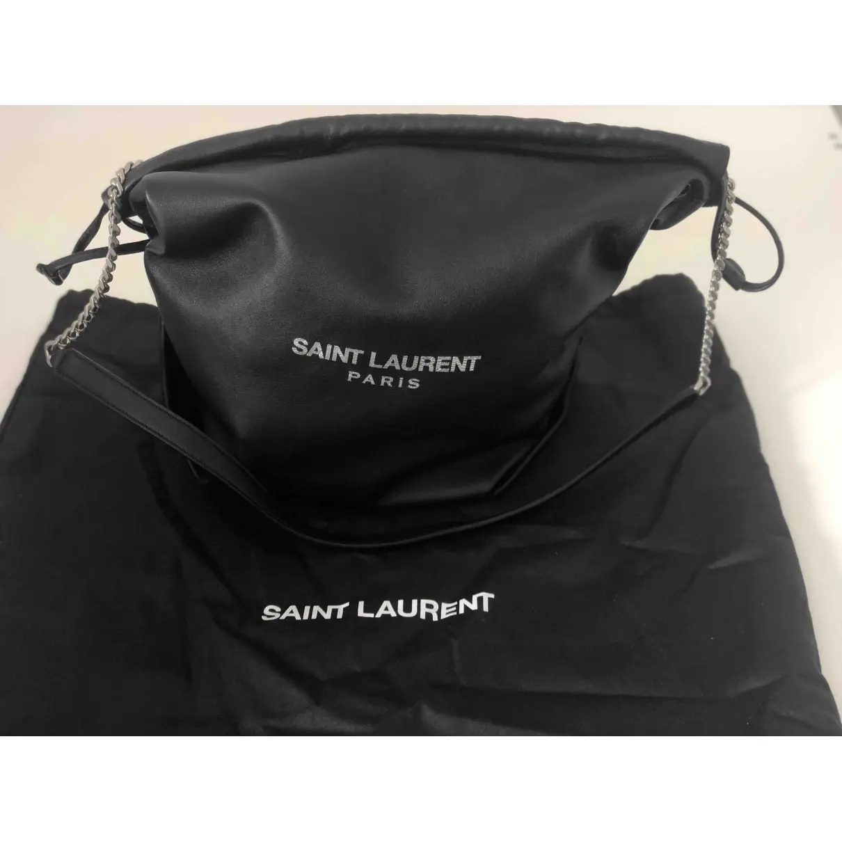 Saint Laurent Teddy leather handbag for sale