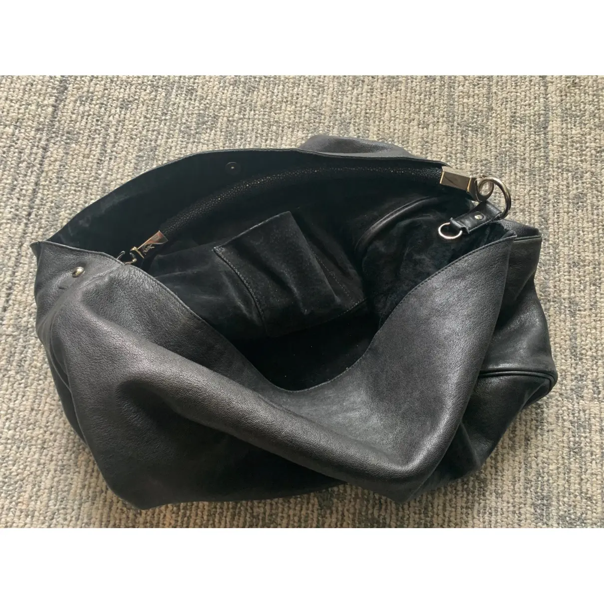 Teddy leather handbag Saint Laurent