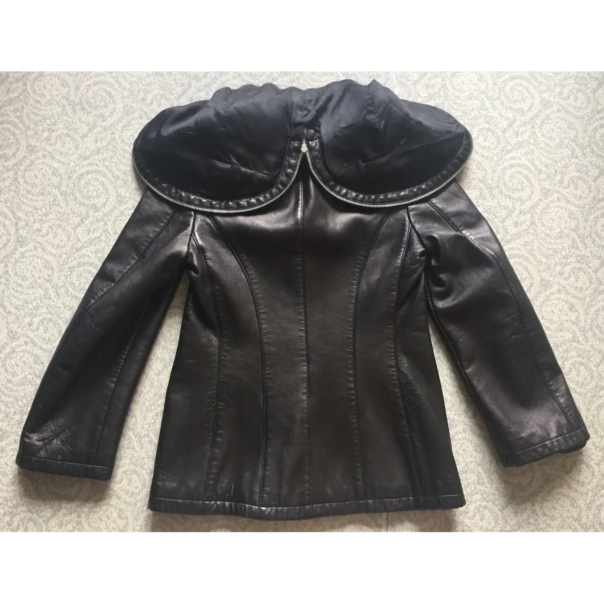 Ter Et Bantine Leather biker jacket for sale