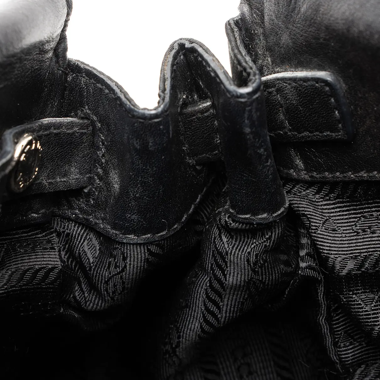 Tessuto leather satchel Prada - Vintage
