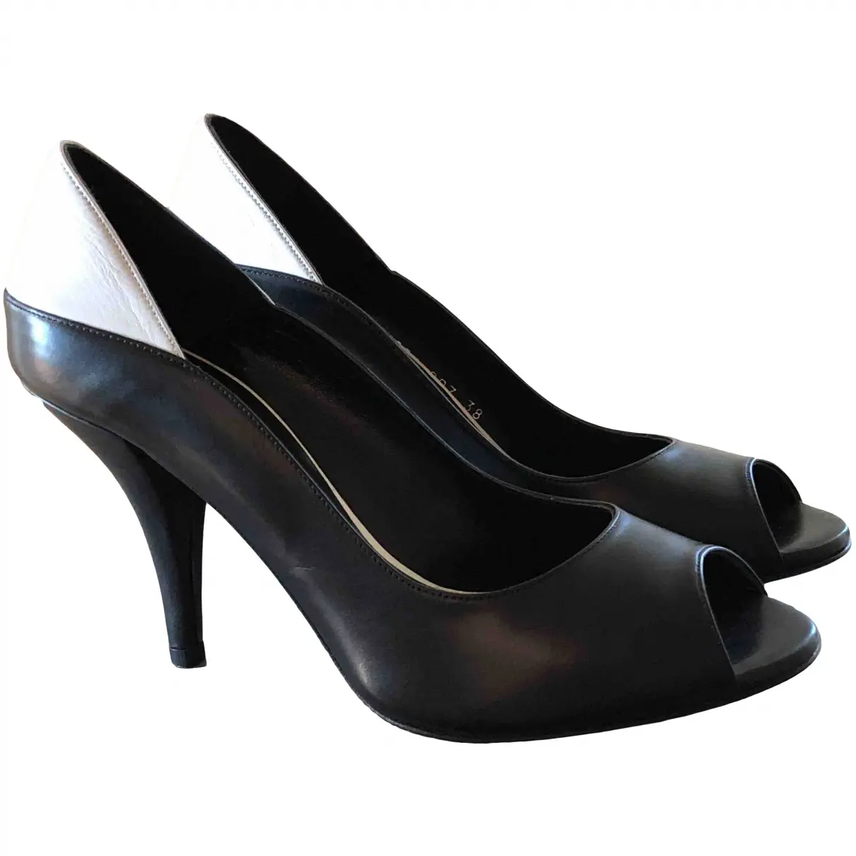 Leather heels T&F Slack Shoemakers London
