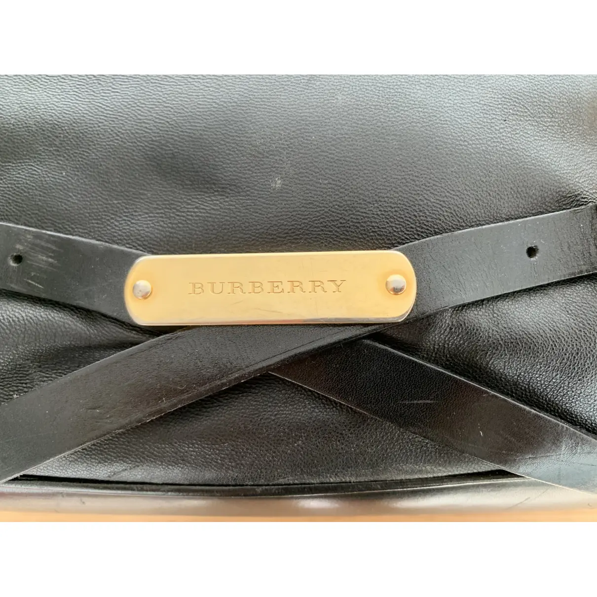 The Banner leather handbag Burberry