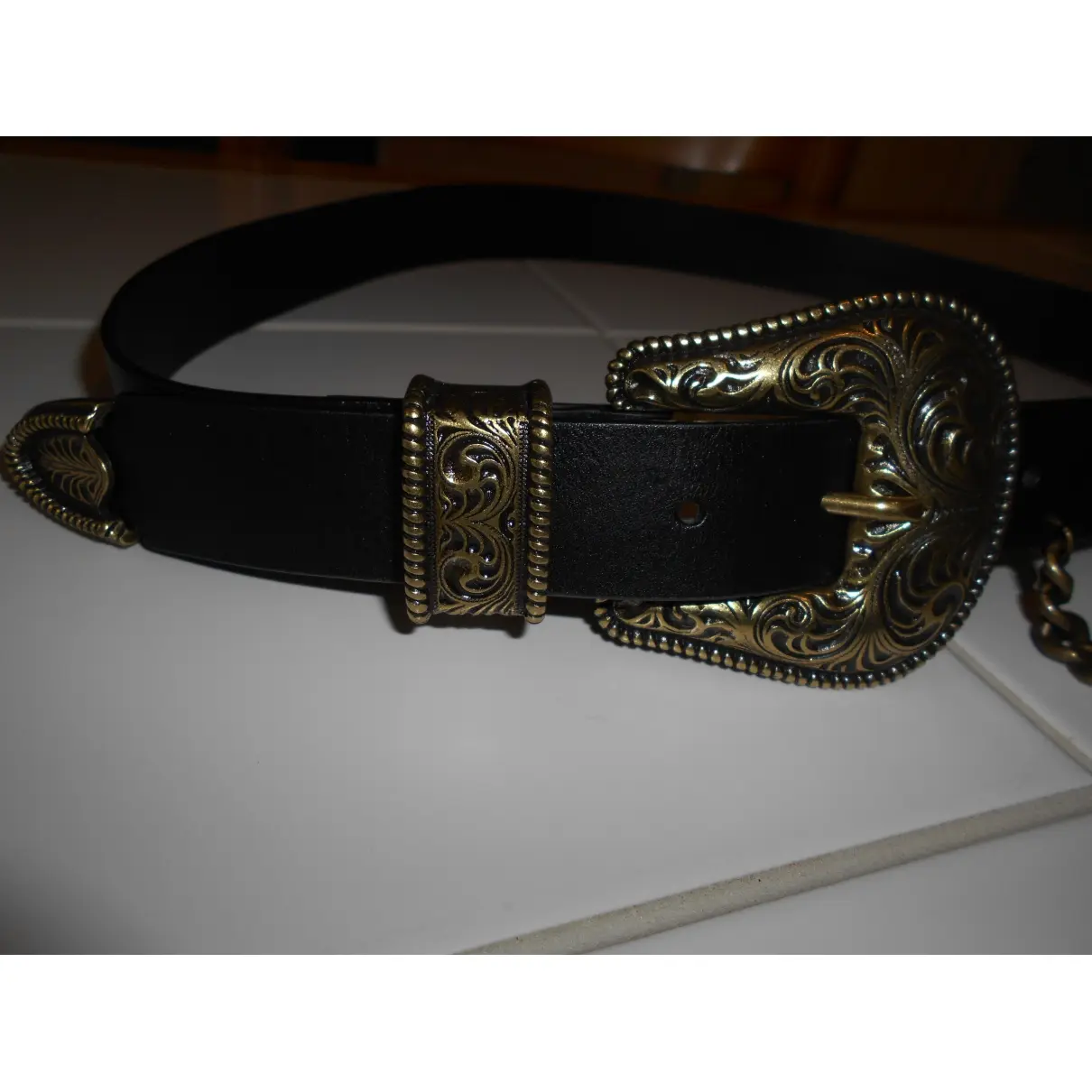 The Kooples Leather belt for sale