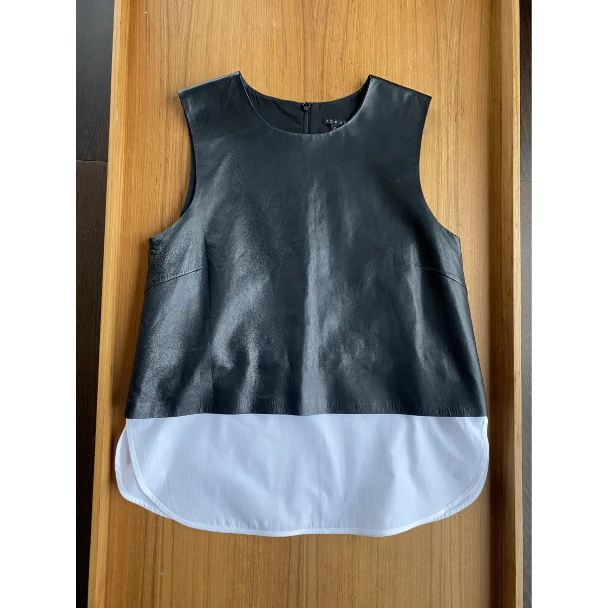 Buy Theory Leather blouse online