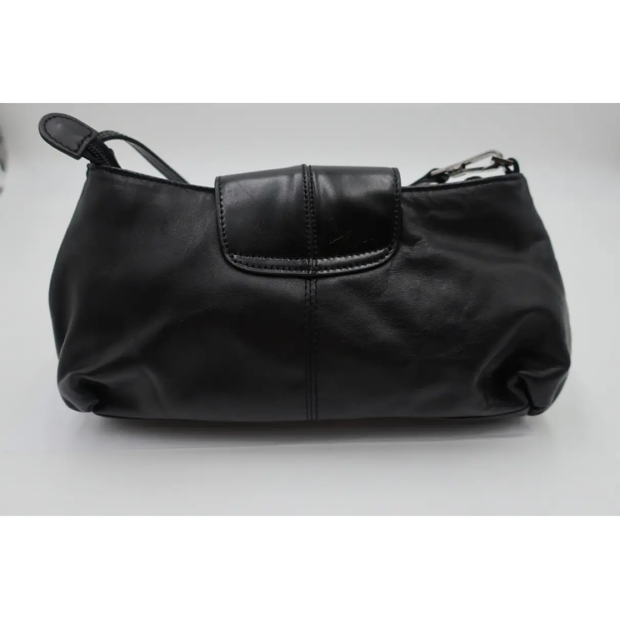 Leather mini bag Thierry Mugler - Vintage