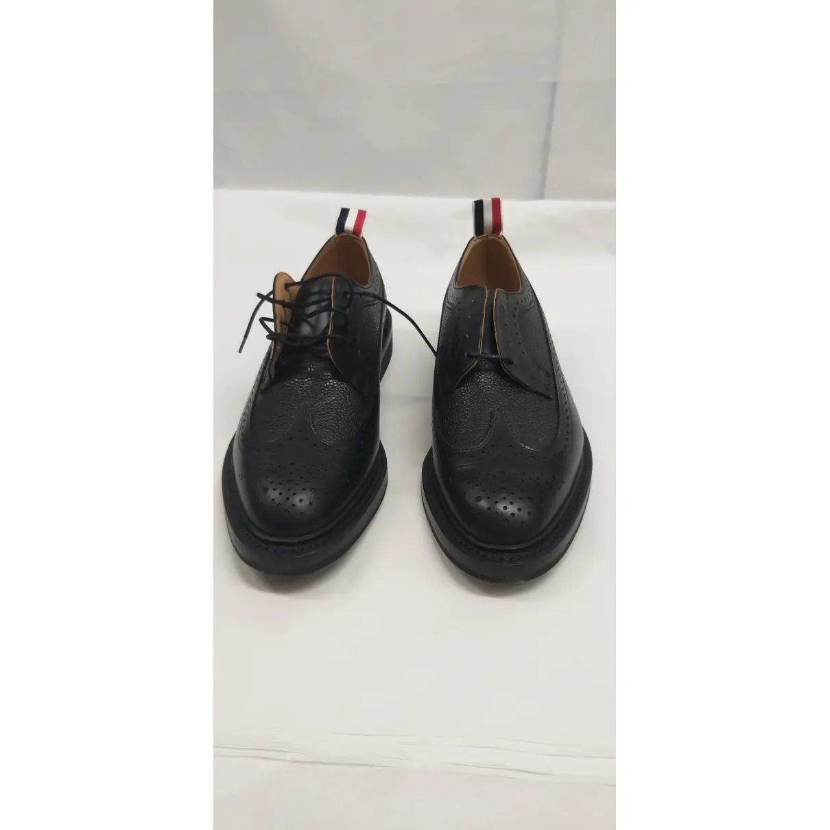 Leather lace ups Thom Browne