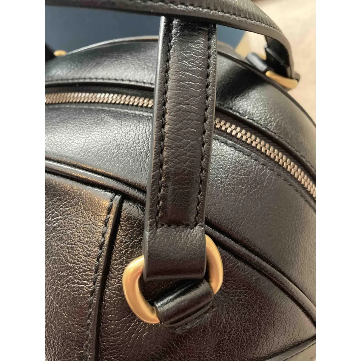Tifosa leather bowling bag Gucci
