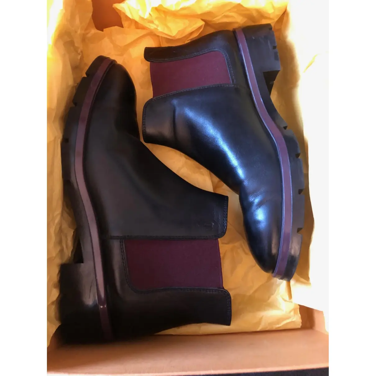 Buy Tod's Leather ankle boots online