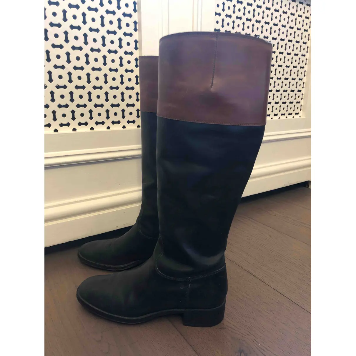 Leather riding boots Tod's