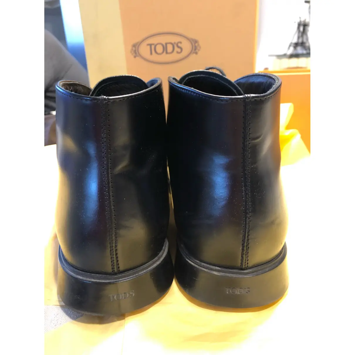 Leather boots Tod's