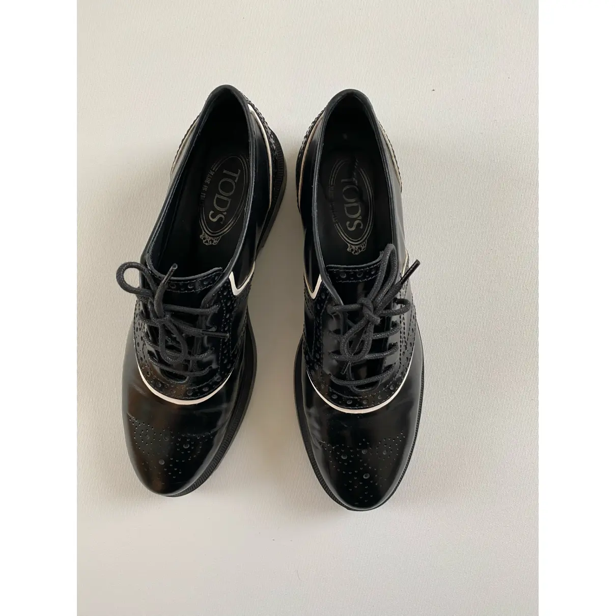 Buy Tod's Leather lace ups online