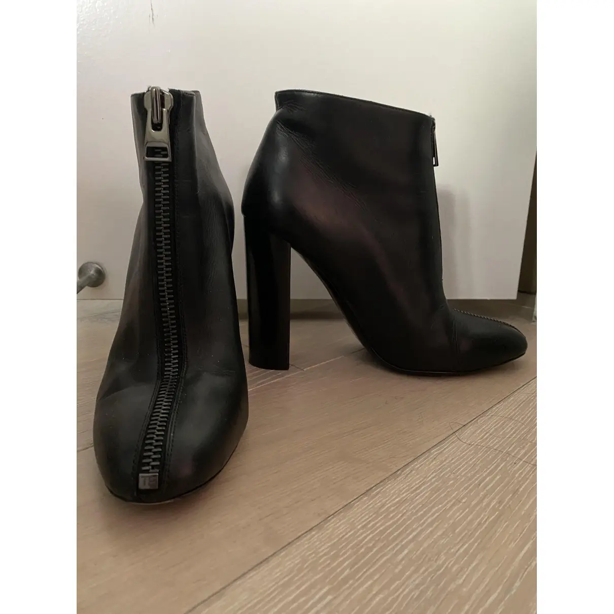 Buy Tom Ford Leather ankle boots online