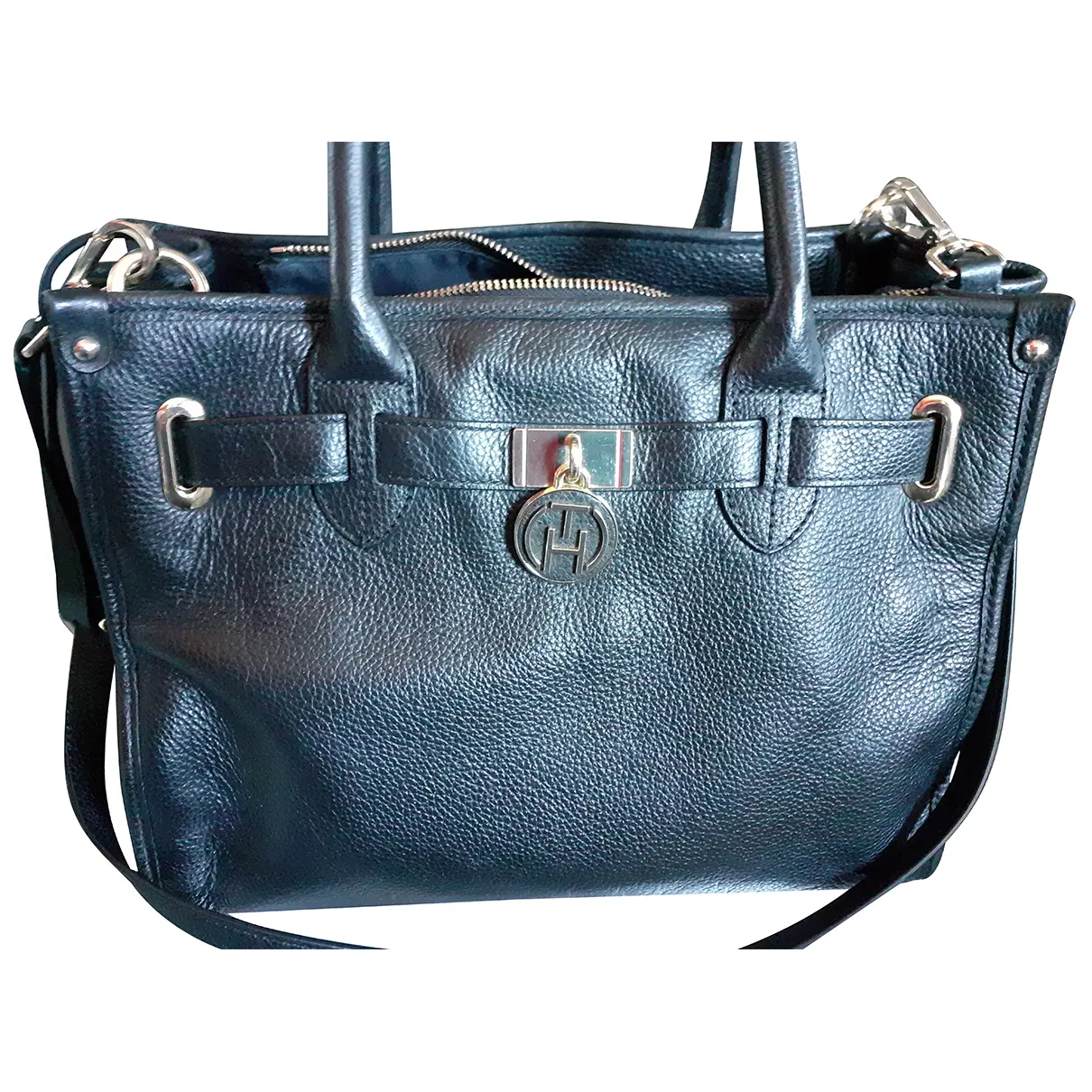 Leather handbag Tommy Hilfiger