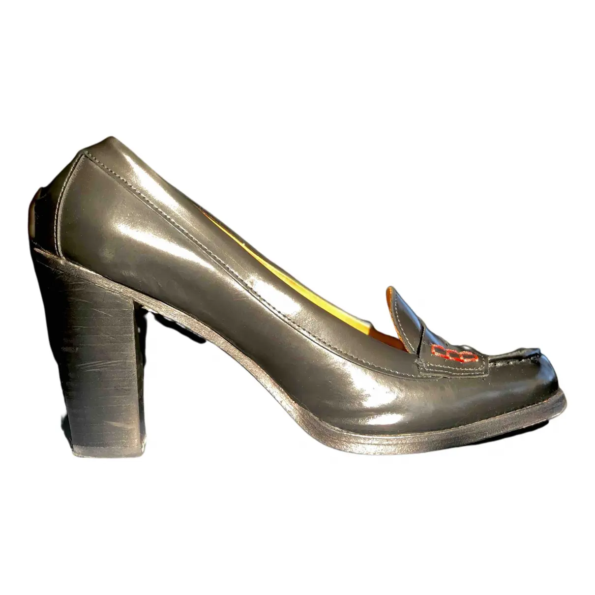 Leather heels Tommy Hilfiger