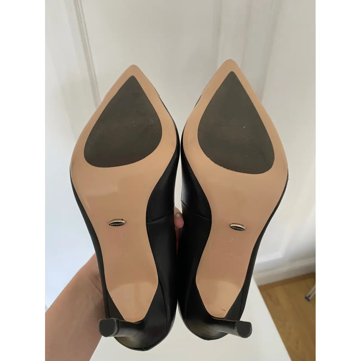 Leather heels Tony Bianco