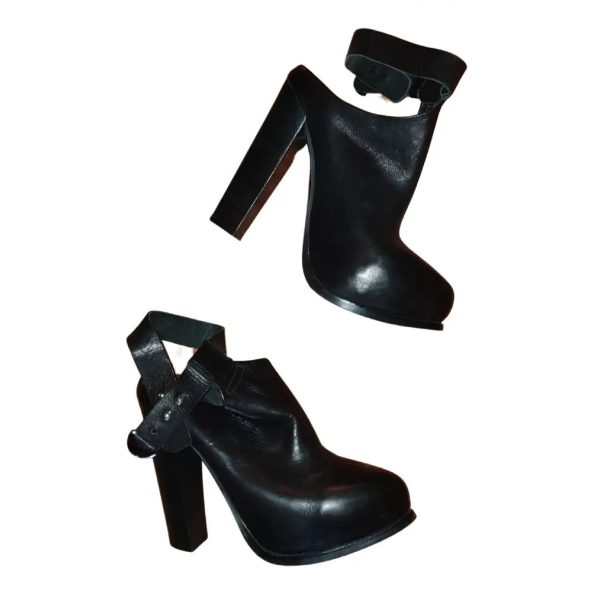 Leather ankle boots Topshop