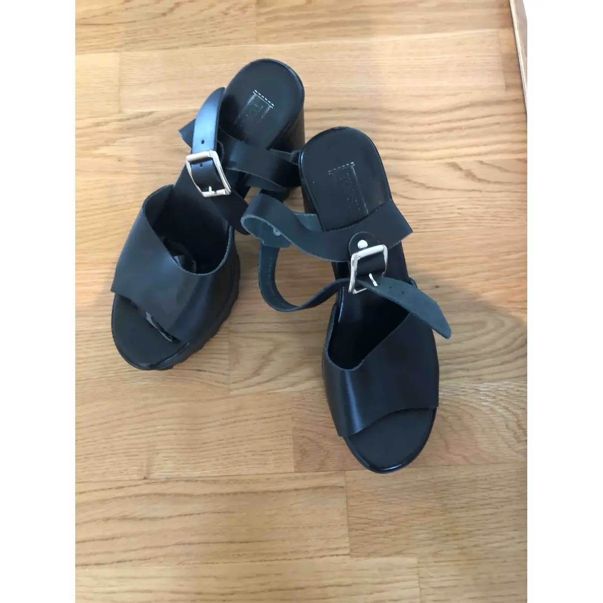 Topshop Leather sandals for sale