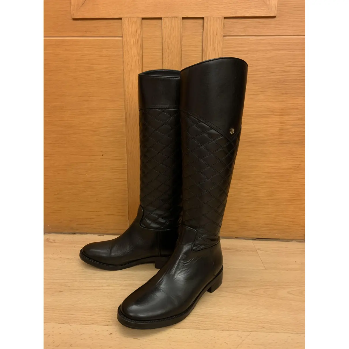 Buy Tory Burch Leather riding boots online