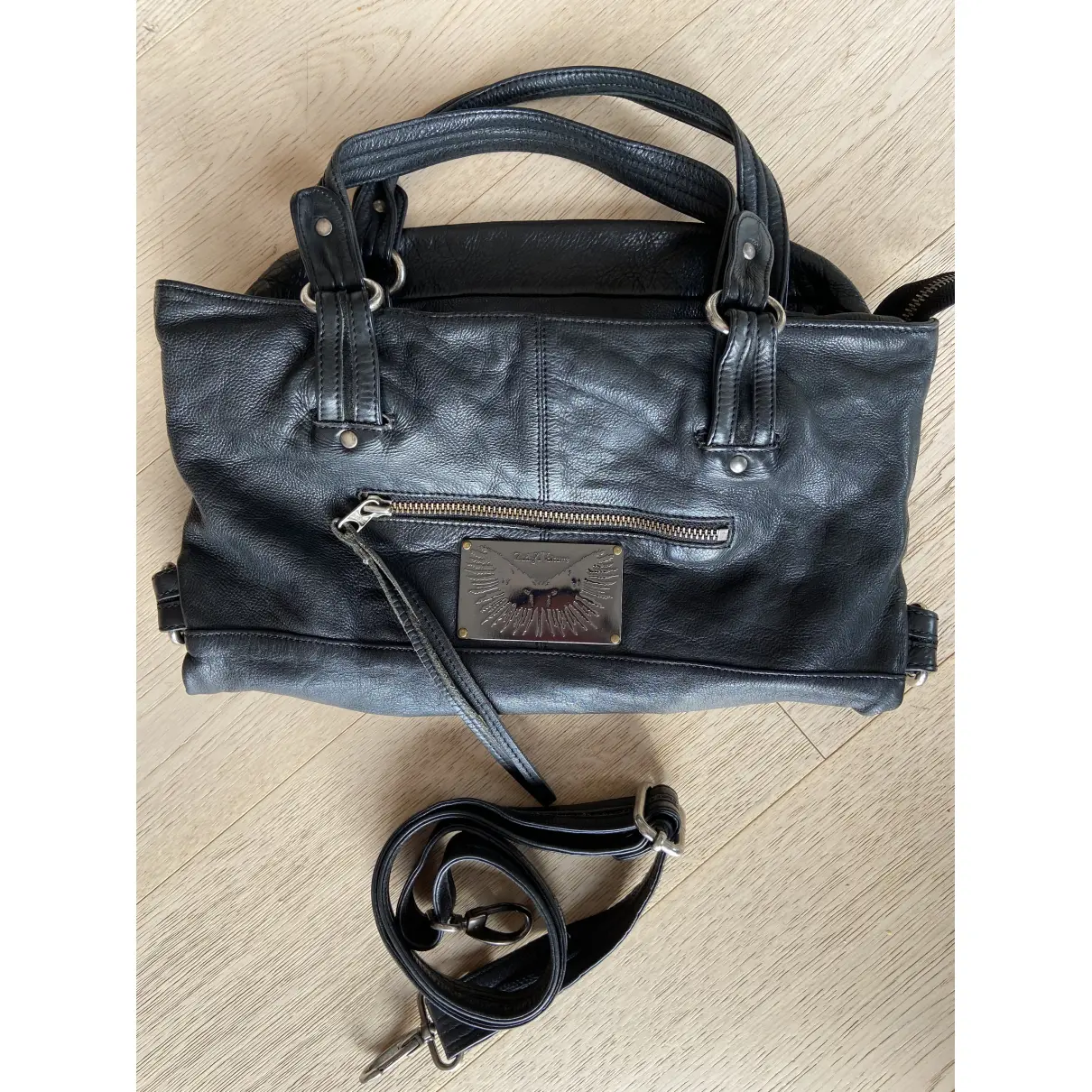 Touly leather handbag Zadig & Voltaire