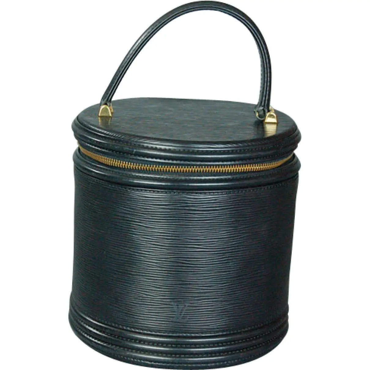 Black Leather Travel bag Louis Vuitton
