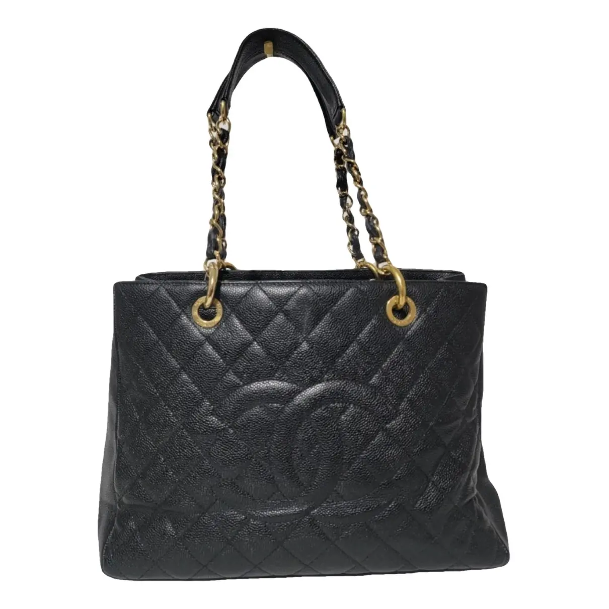 Trendy CC Quilted leather tote