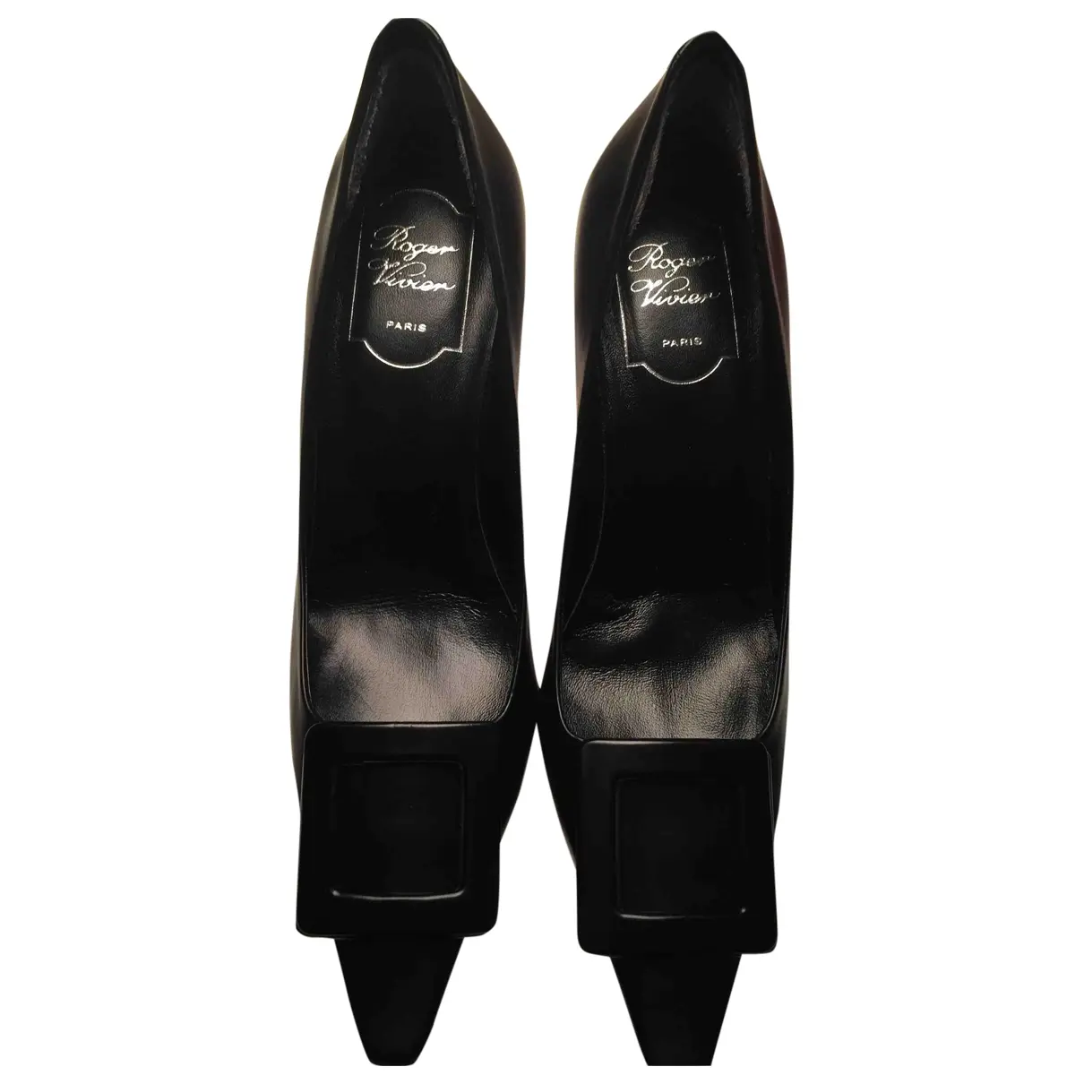 Très Vivier leather heels Roger Vivier