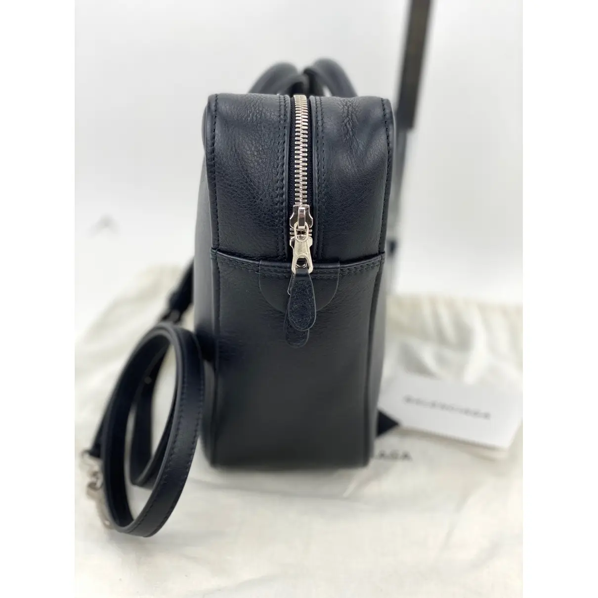 Buy Balenciaga Triangle leather handbag online