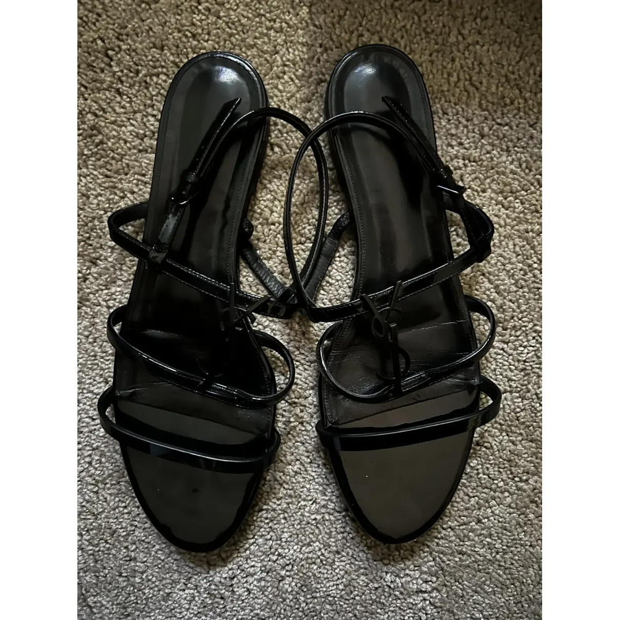 Buy Saint Laurent Tribute leather sandal online