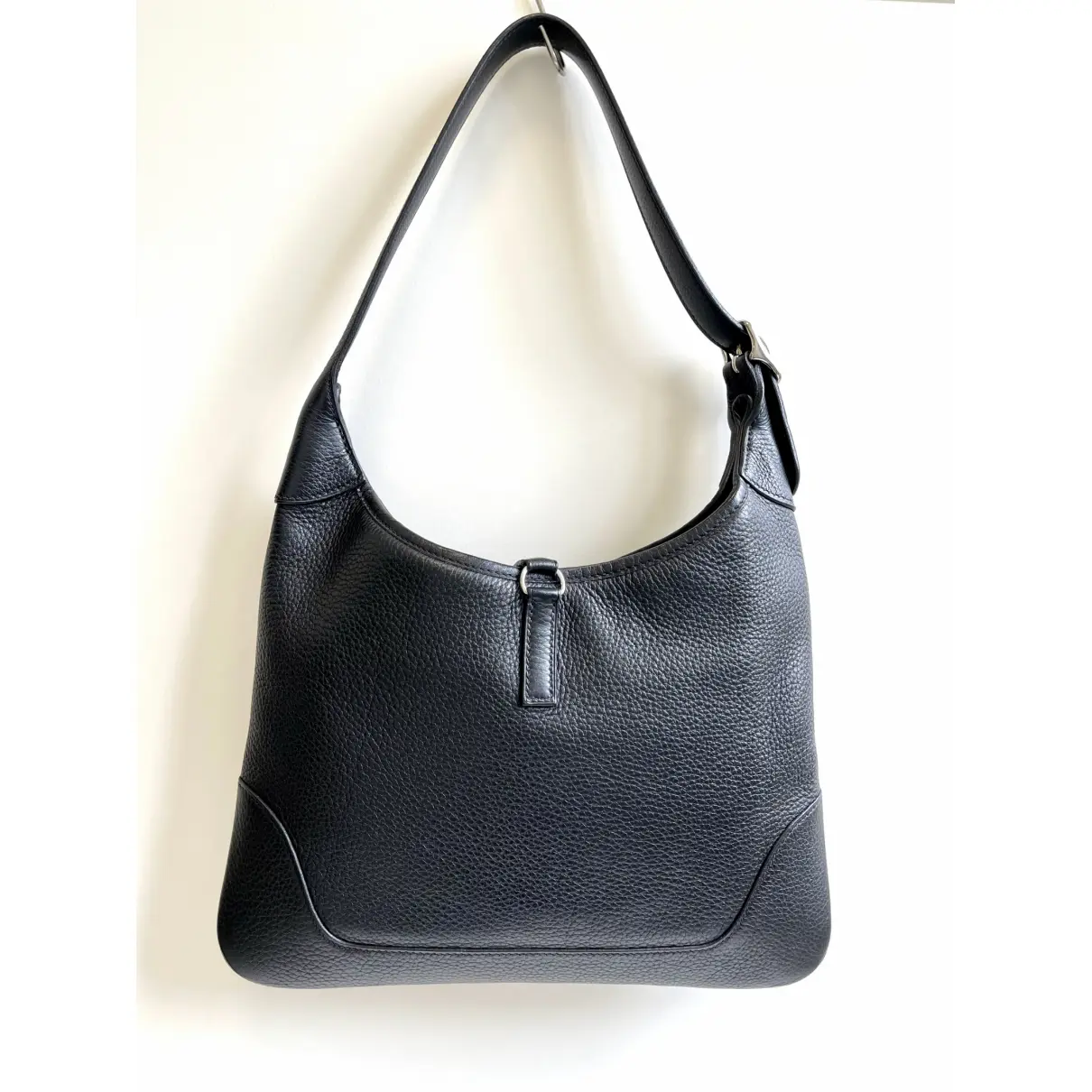 Trim leather handbag Hermès