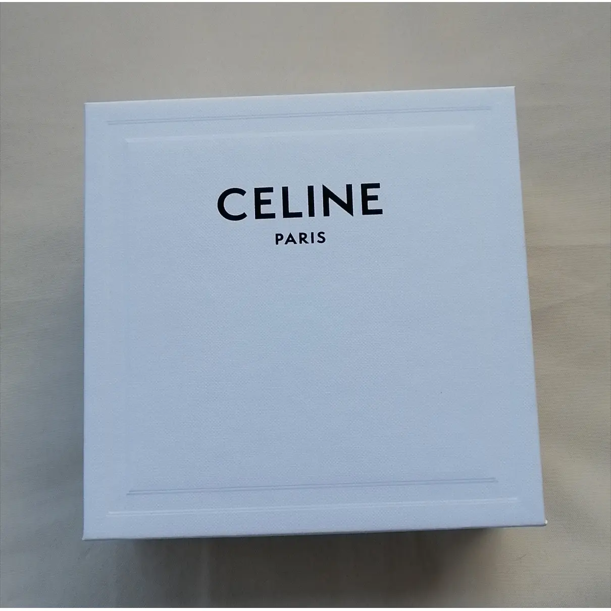 Triomphe leather belt Celine