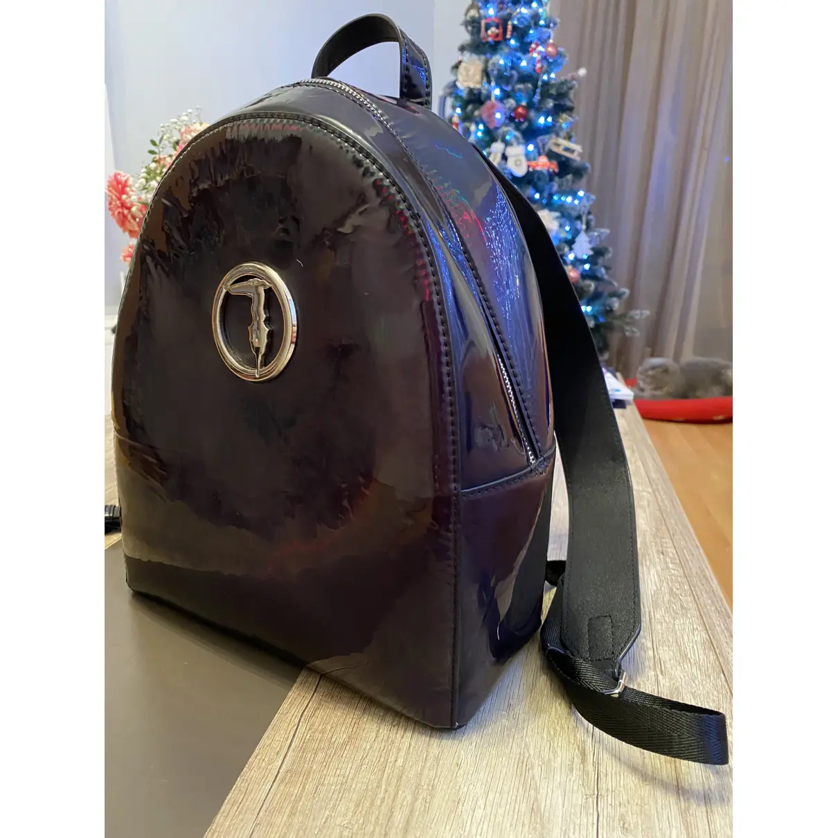 Buy Trussardi Leather backpack online