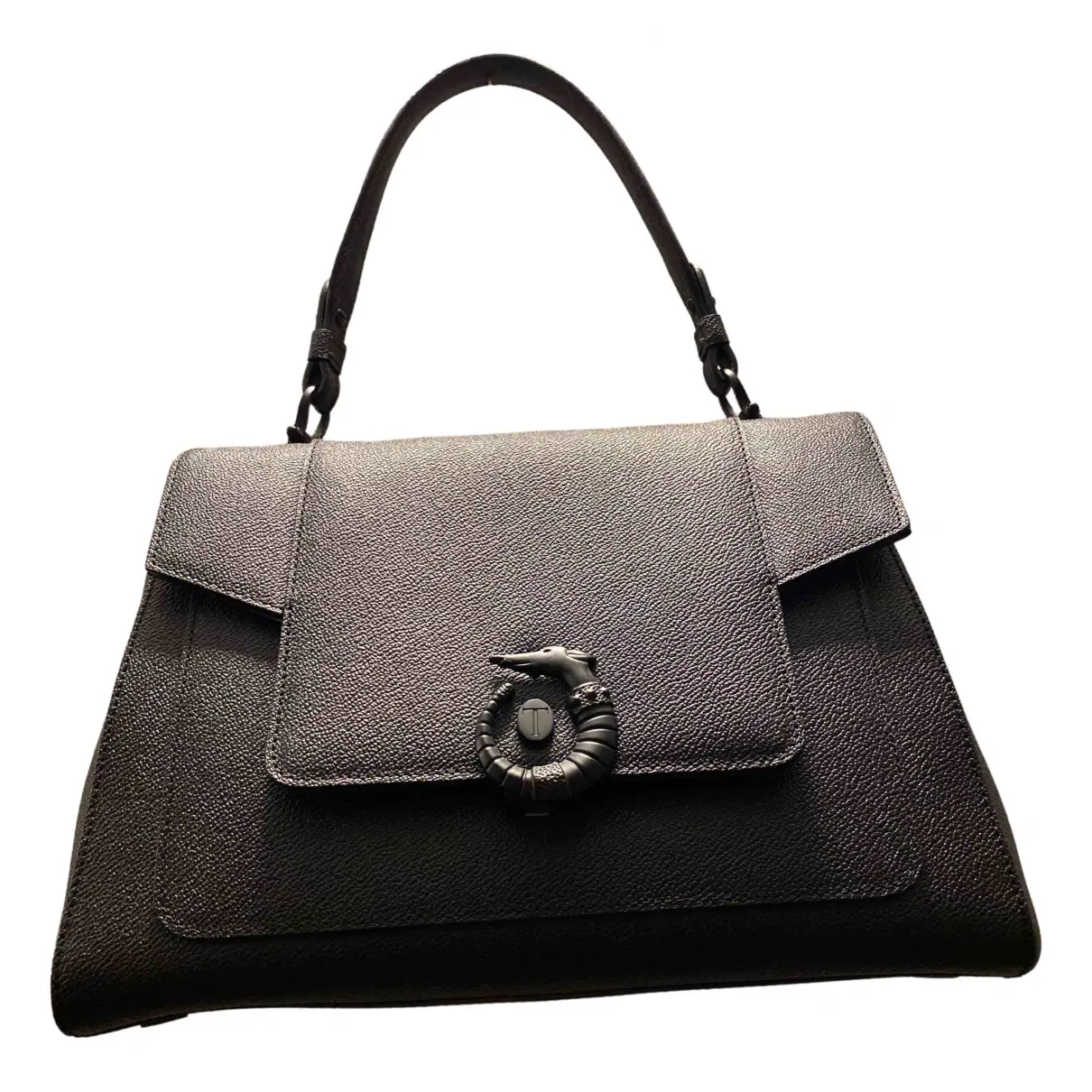 Leather handbag Trussardi