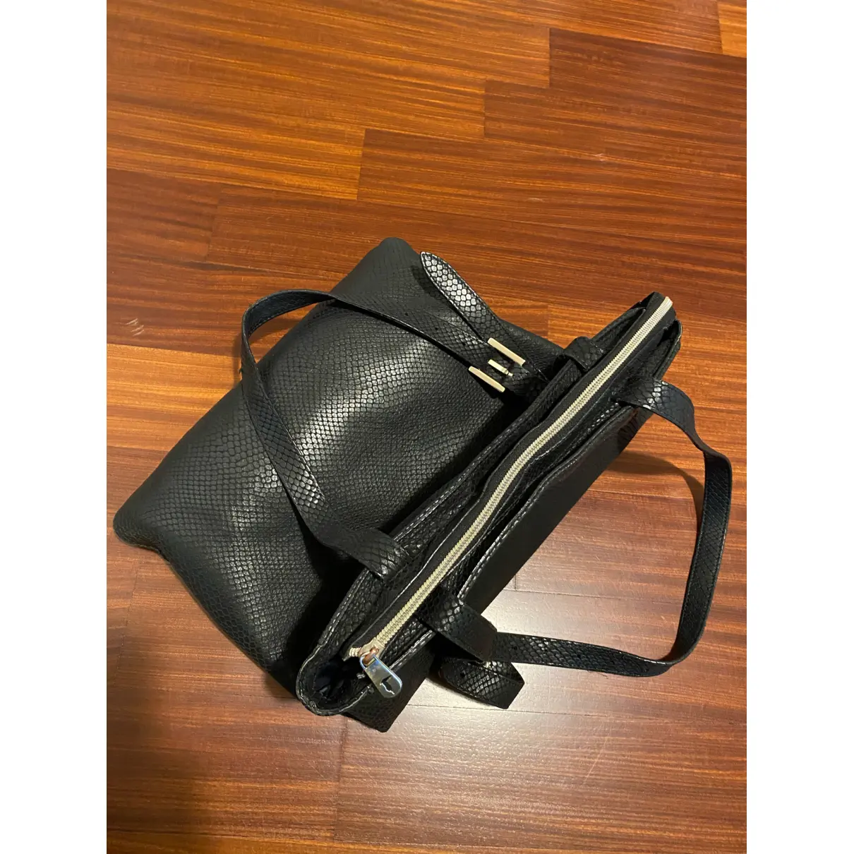 Leather handbag Trussardi