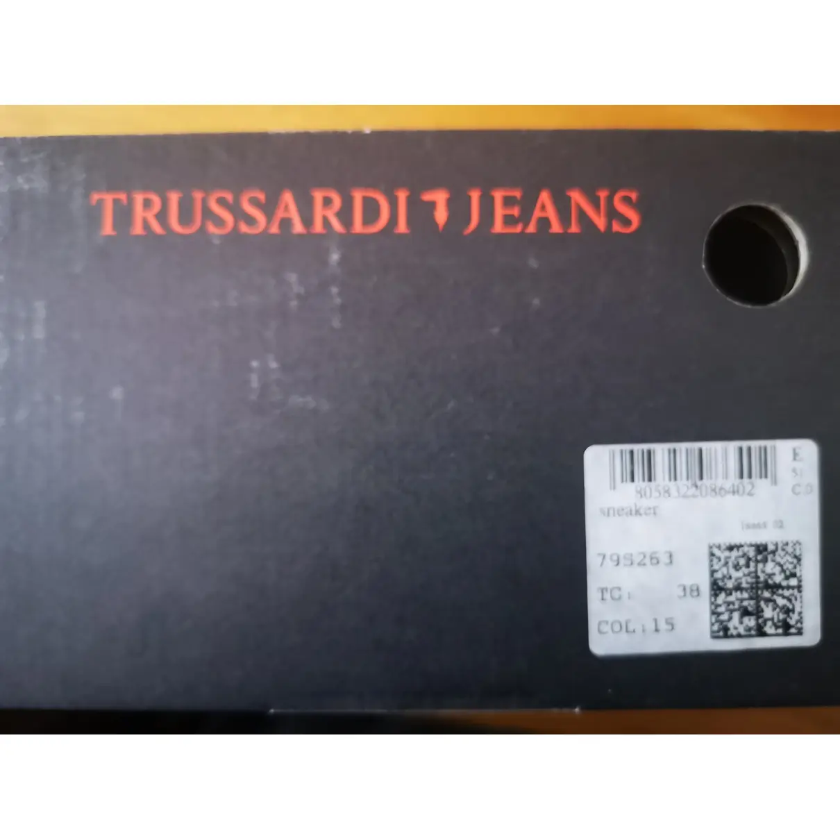 Leather trainers Trussardi Jeans