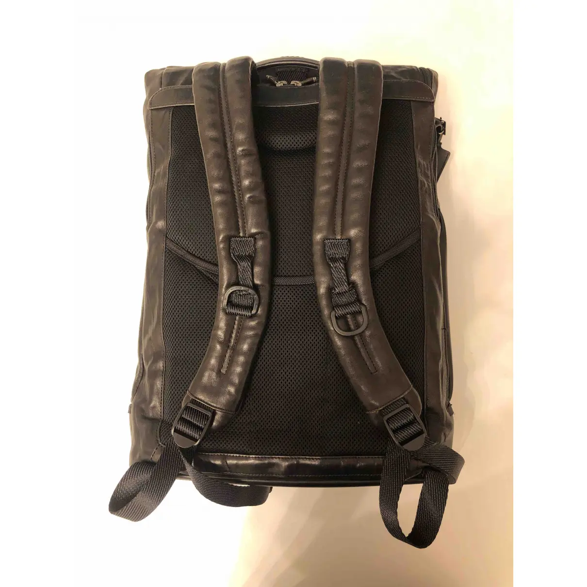 Leather satchel Tumi