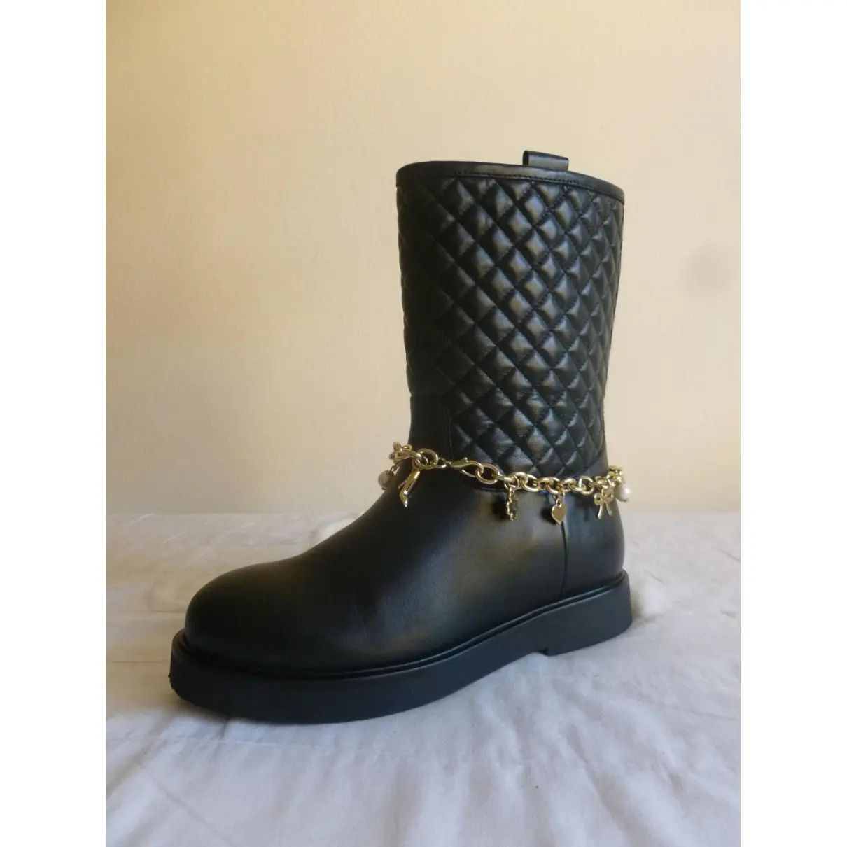 Leather ankle boots Twinset